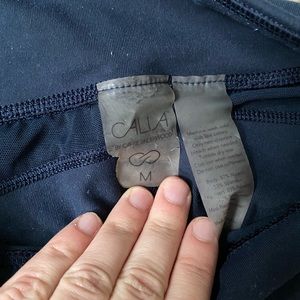 yoga pants dark blue